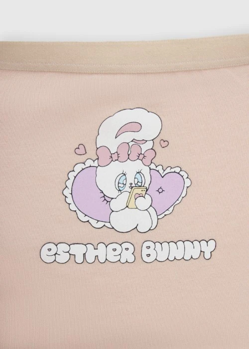 女童三入組_ 艾絲樂小兔系列．緊帶三角內褲(可愛小兔)