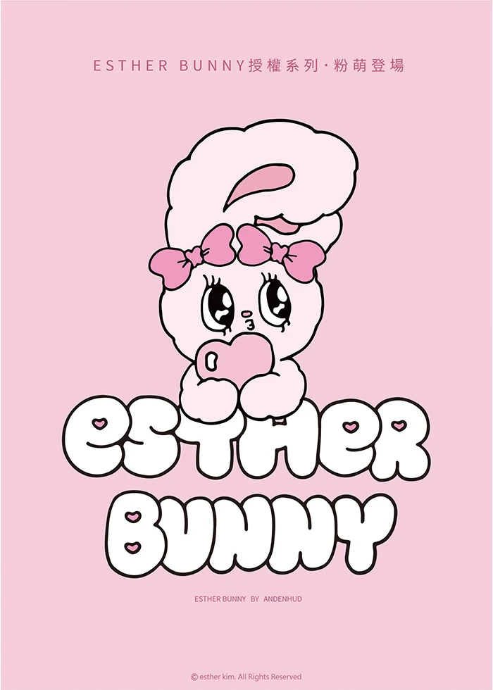 XXL Esther Bunny Series．High Rise Cotton Picot Elastic Brief Panty(Lotus)