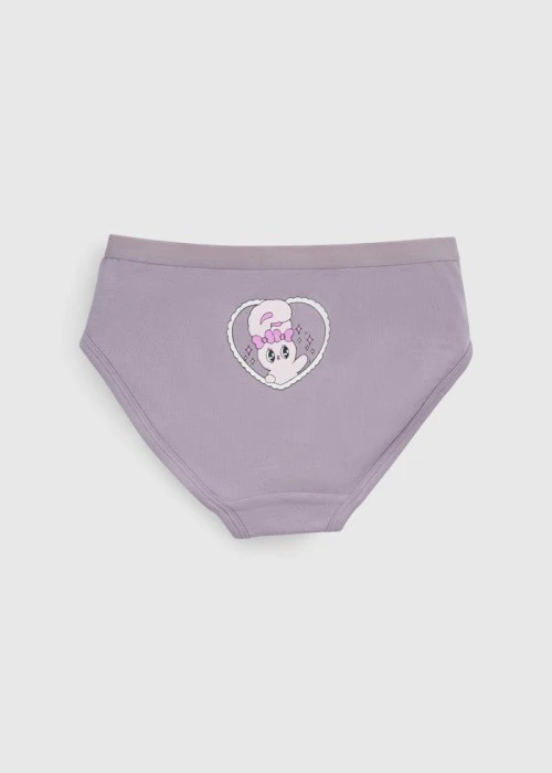 女童三入組_ 艾絲樂小兔系列．緊帶三角內褲(可愛小兔)