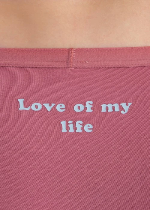 微光日記．低腰三角內褲（深玫瑰粉-摯愛）