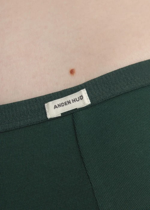 Classic．Mid Rise Cotton Brief Panty(Green Gables)