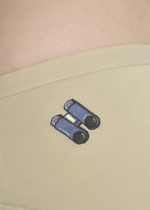 Timeless Elegance．Mid Rise Cotton Brief Panty（Irish Cream）