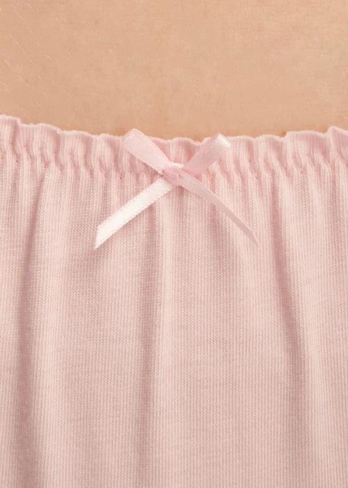 XXL Hello Kitty 系列．花苞中腰三角內褲(熊熊粉-咖啡)