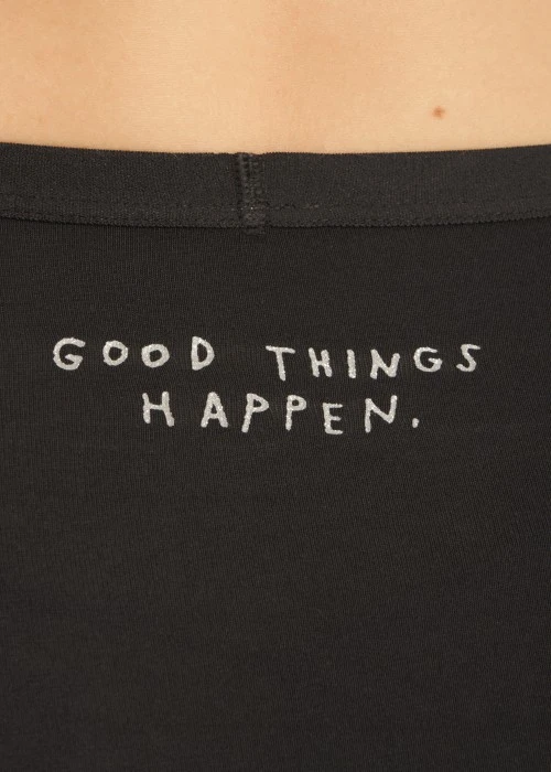 Nordic．高腰三角內褲(花神紫-刺繡拐杖糖)