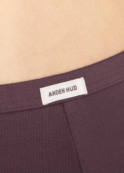 Classic．Mid Rise Cotton Brief Panty（Puce）