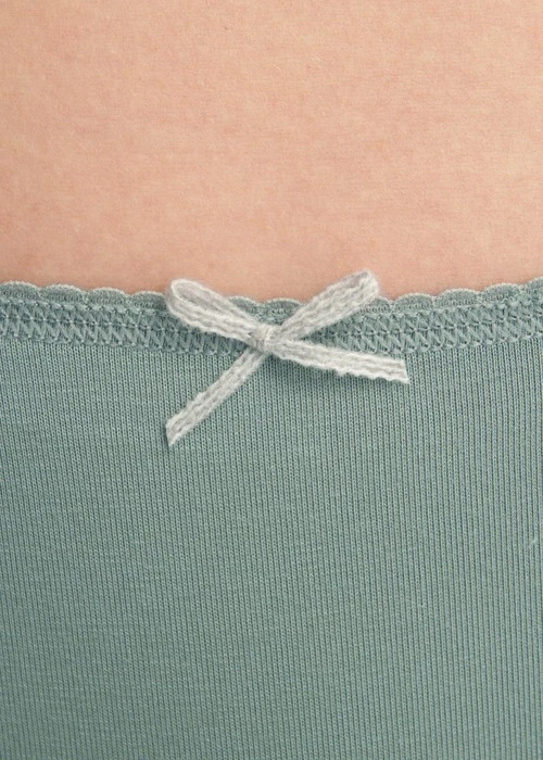 冬日氣息．花邊中腰三角內褲(花神紫-冰晶雪花)