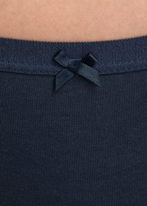 Classic．Low Rise Cotton Crossed Back Brief Panty（Total Eclipse）