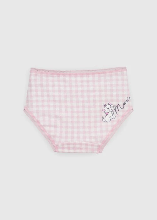 女童三入組_ 迪士尼貓狗系列．球球緊帶三角內褲(瑪麗貓)