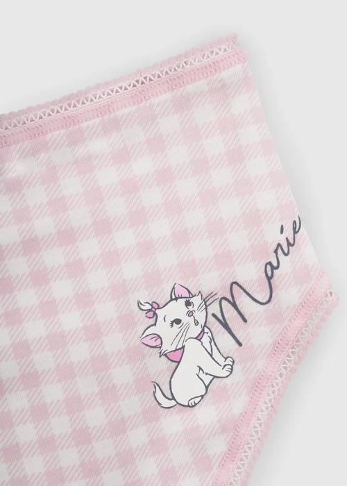 女童三入組_ 迪士尼貓狗系列．球球緊帶三角內褲(瑪麗貓)