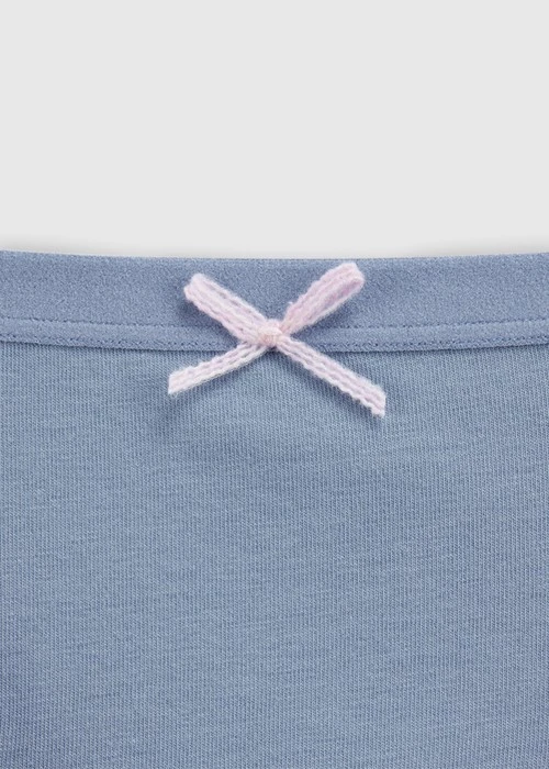 女童三入組_ 抗菌系列．緊帶三角內褲(暖暖圍巾)