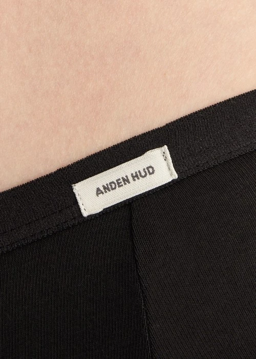 Classic．Mid Rise Cotton Brief Panty（Black）