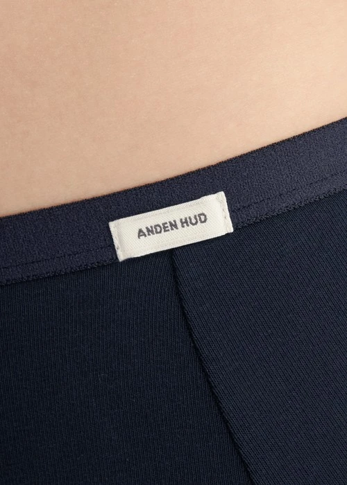 經典純色．高腰生理褲(釉瓷藍)