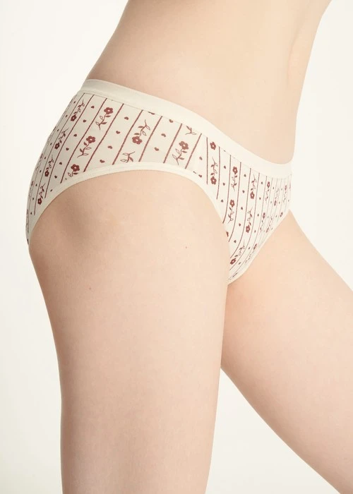 Make a Wish．Low Rise Cotton Brief Panty(Fig)