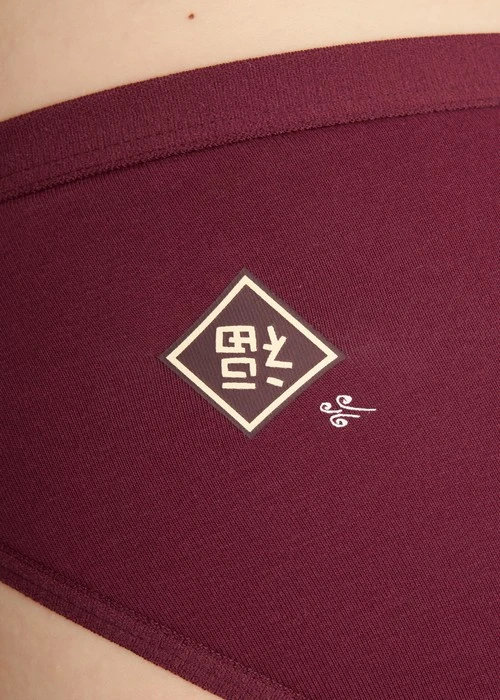 Make a Wish．Low Rise Cotton Brief Panty(Fig)