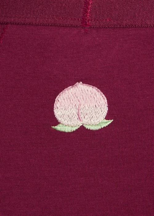 Blessing．高腰生理褲(釉瓷藍-小福花雨)