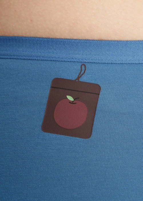 Make a Wish．Mid Rise Cotton Brief Panty(Total Eclipse)