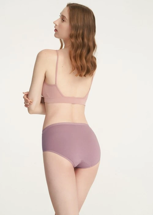 經典純色．高腰三角內褲(好運紅)