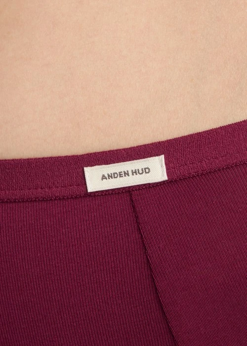 經典純色．高腰三角內褲(好運紅)