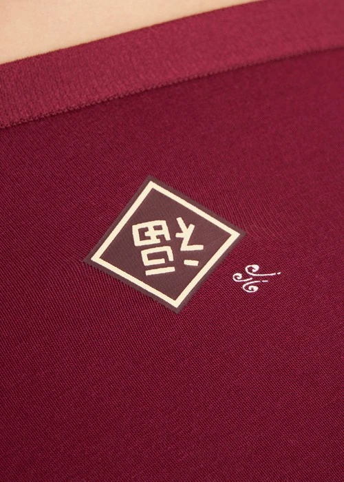 花開好運．高腰三角內褲（好運紅-福到）