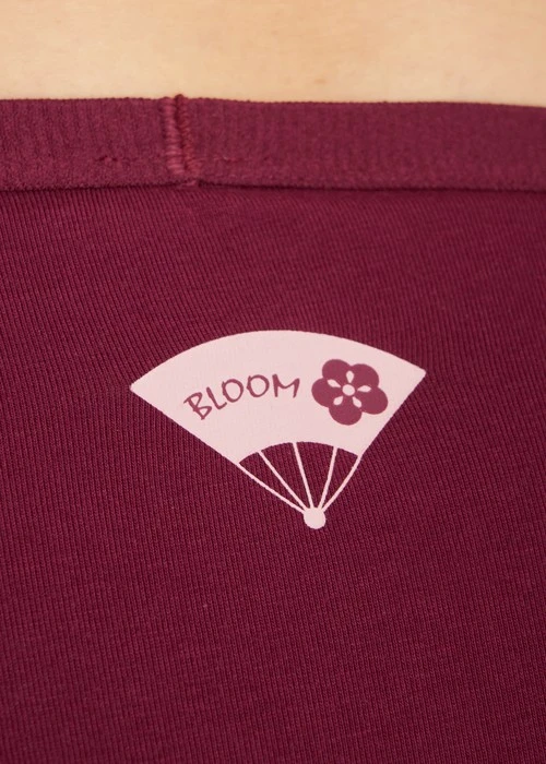 Blossom Luck．Mid Rise Cotton Hipster Panty(Fig)