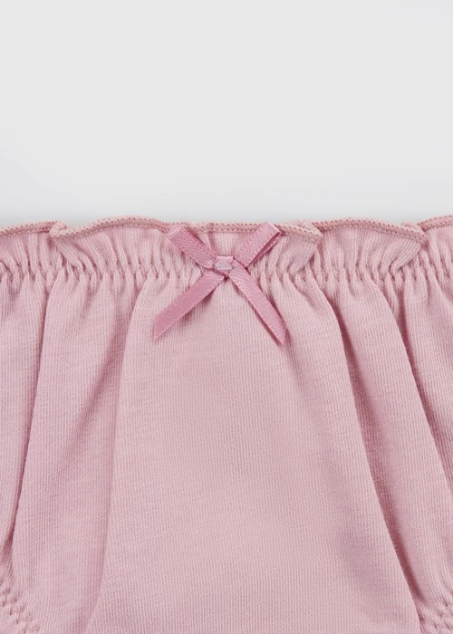 女童三入組_ 抗菌系列．抓皺花苞三角內褲(小小願望)