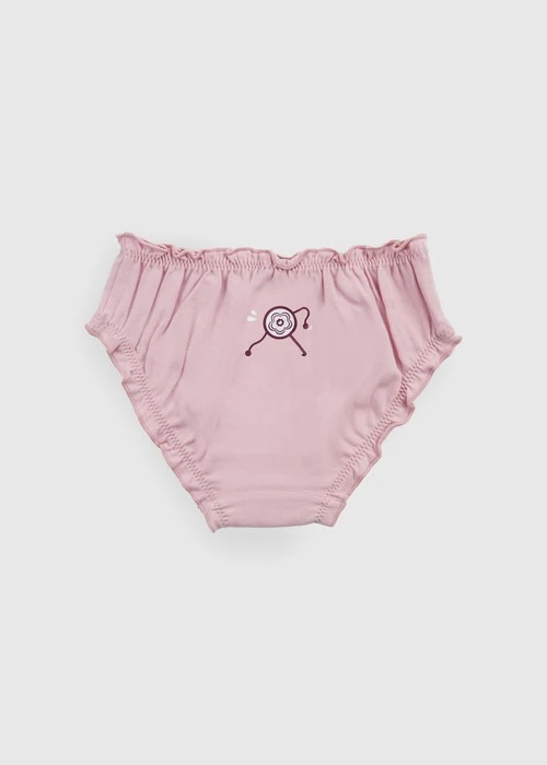 女童三入組_ 抗菌系列．抓皺花苞三角內褲(小小願望)