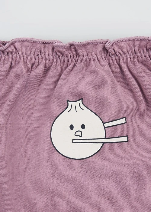 女童三入組_ 抗菌系列．抓皺花苞三角內褲(小小願望)