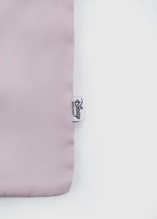 迪士尼貓狗系列．抽繩包袋(灰粉-瑪莉貓)