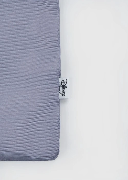 迪士尼貓狗系列．抽繩包袋(灰粉-瑪莉貓)