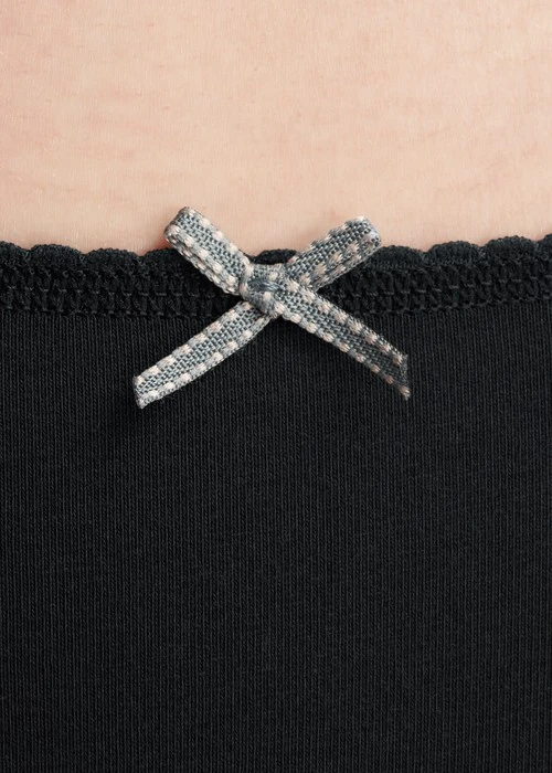 XXL 史努比系列．花邊高腰三角內褲(獵戶藍-擁抱)