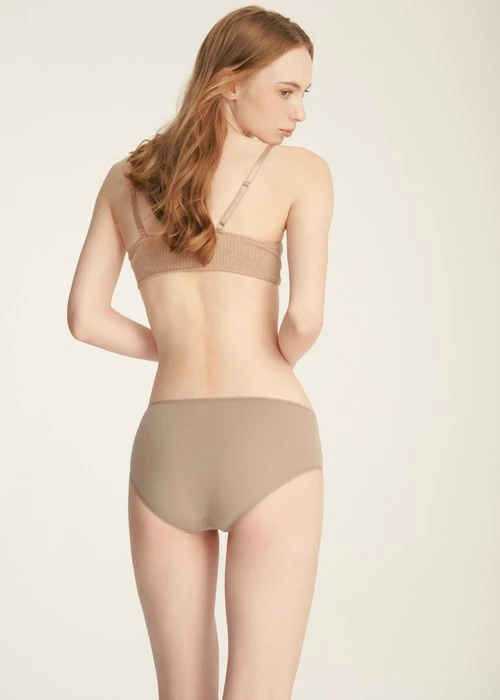 XXL 史努比系列．花邊高腰三角內褲(獵戶藍-擁抱)