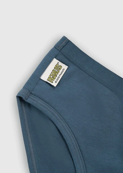 女童三入組_ 史努比系列．緊帶三角內褲(Happy Snoopy)