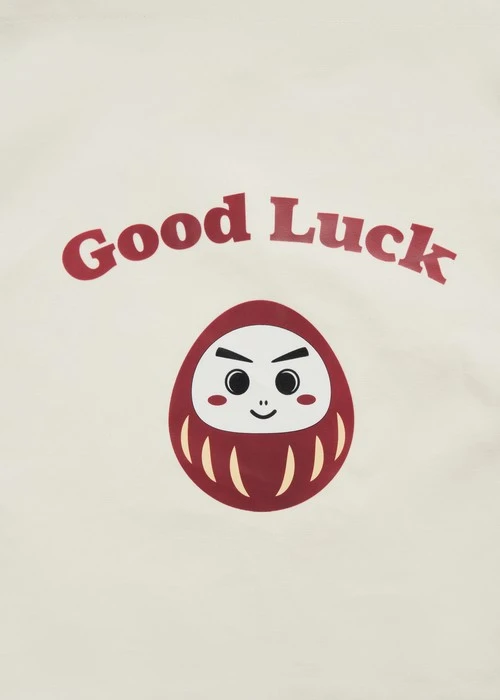 好運．帆布袋（米白-好運達摩）