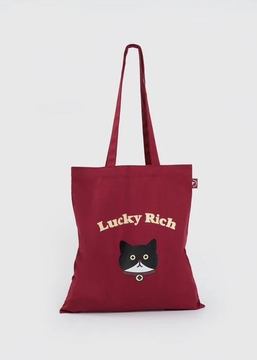 好運．帆布袋(米白-好運達摩)