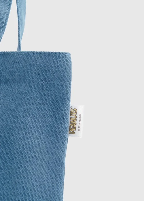 史努比系列．手提袋(灰藍-三兄弟)