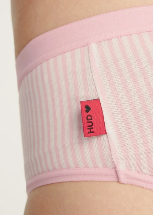 Rosé Heart．緊帶中腰三角內褲(蜜膚粉-大麥町)