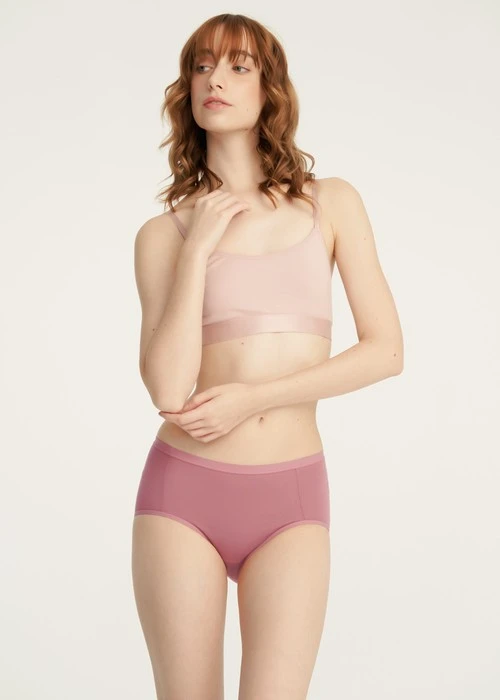 XXL Lover's Whisper．高腰三角內褲(蜜膚粉-談情說愛)