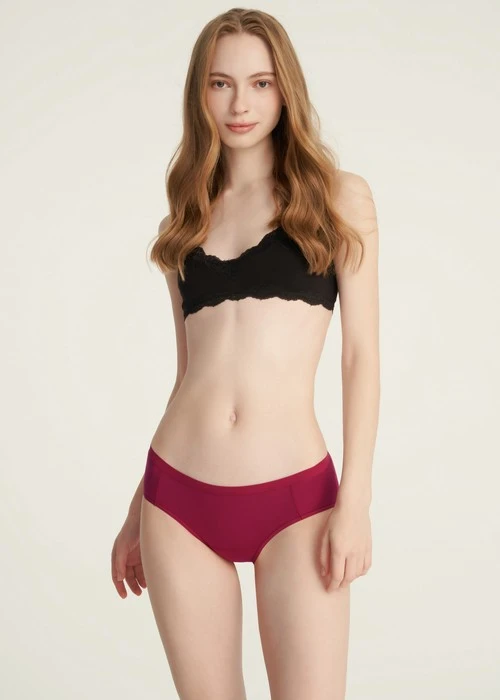 Sugar Crush．中腰生理褲(熱戀紅-親愛的)