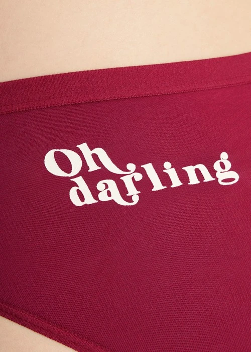 Sugar Crush．中腰生理褲（熱戀紅-親愛的）