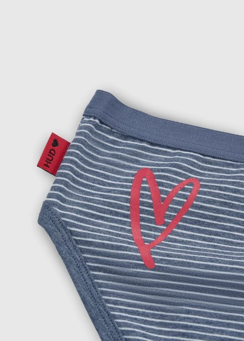 女童三入組_ 抗菌系列．緊帶三角內褲(可愛牛仔)