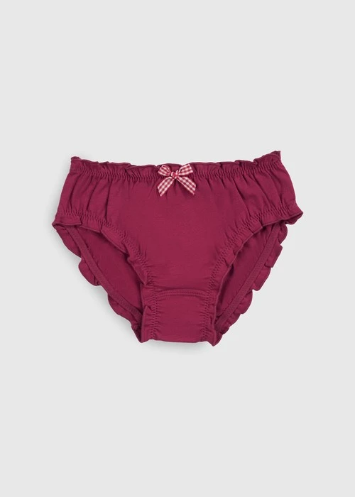 女童三入組_ 抗菌系列．抓皺花苞三角內褲(愛心狗狗)