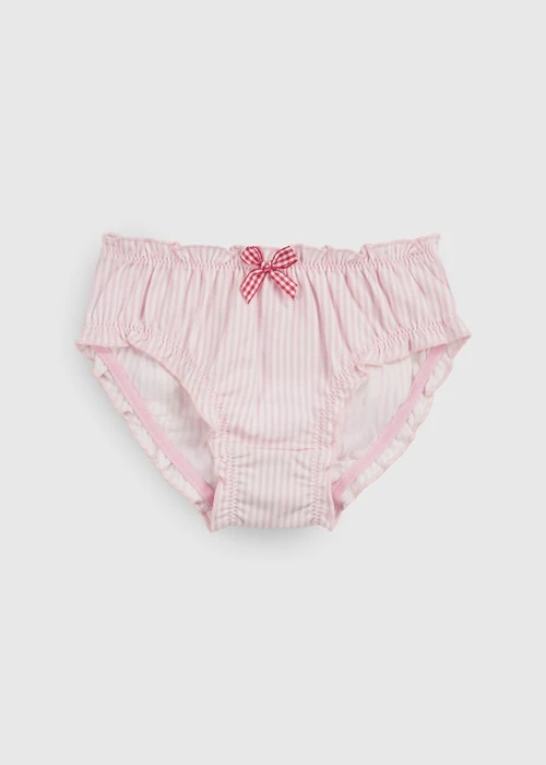 女童三入組_ 抗菌系列．抓皺花苞三角內褲(愛心狗狗)