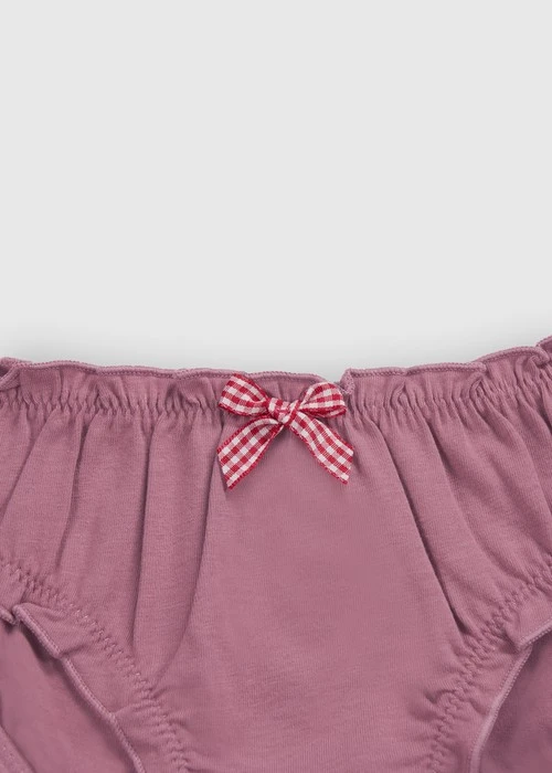 女童三入組_ 抗菌系列．抓皺花苞三角內褲(愛心狗狗)