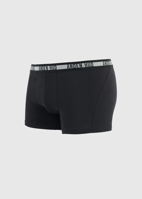 男款_Back to Track．短版變化平口內褲(深潛藍-黑白緊帶)