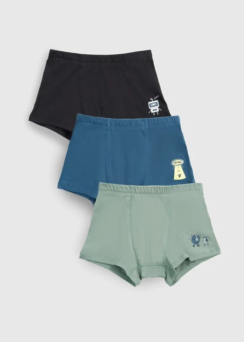 男童三入組_Music Corner．內包緊帶平口內褲(聲波冒險隊)