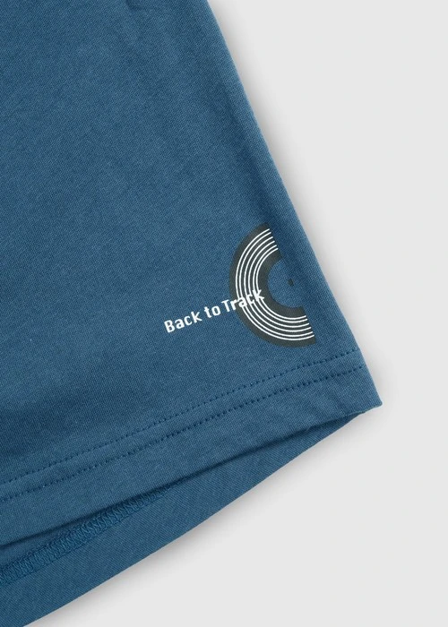 男款_Back to Track．純棉寬鬆四角內褲(深潛藍-回到正軌)