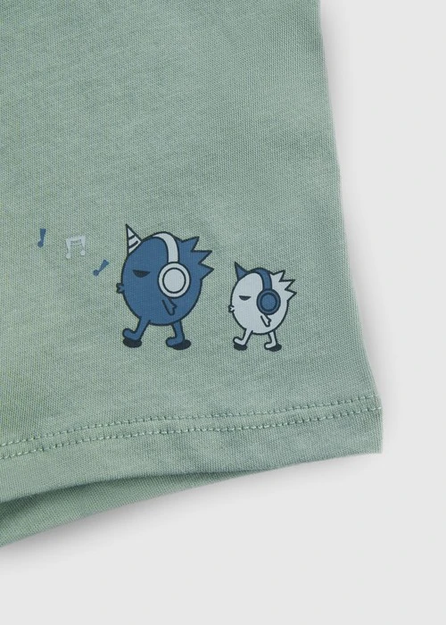 男童三入組_Music Corner．內包緊帶平口內褲(聲波冒險隊)