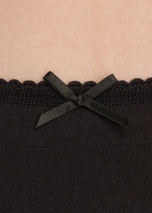 大人未滿．花邊高腰三角內褲(罌栗粉-不要打給我)