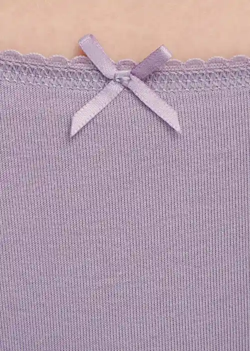 Forever Young．花邊中腰三角內褲(海霧藍-旅行)