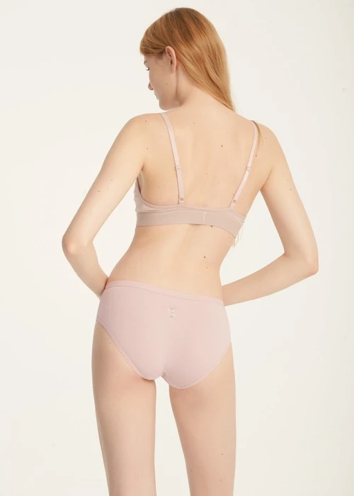 Forever Young．緊帶中腰三角內褲(丁香灰紫-小睡)